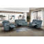 Canapé inclinable électrique, bleu-gris-1004452673