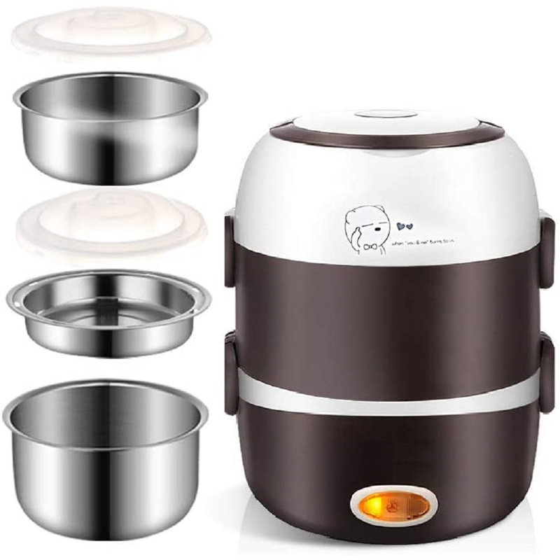 2 Qt. Portable Electric Heating Lunch Box