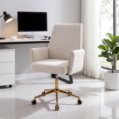 Modern Office Chair With Swivel Wheels