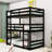 Triple Twin Over Twin Over Twin Bunk Bed With Detachable Design And Built-In Safety Features-1557739726