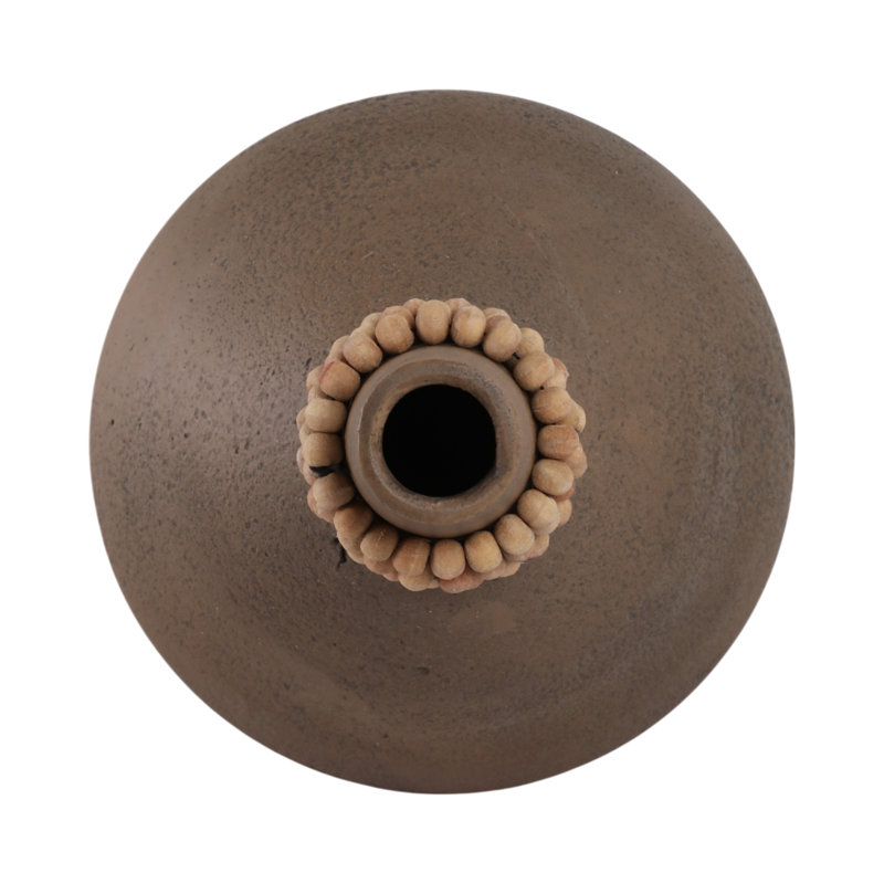 Tutwell Handmade Clay Table Vase, 13" H x 9" W x 9" D