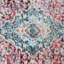 Crayton Machine Made Polyester Area Rugs - Rectangle, Red Colour, Oriental Design, Low Pile Machine Made Area Rugs for Living Room, Bed Room-30779466