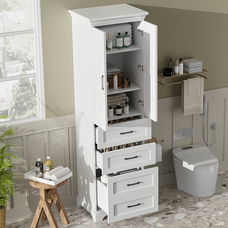 Armoire de salle de bain autoportante