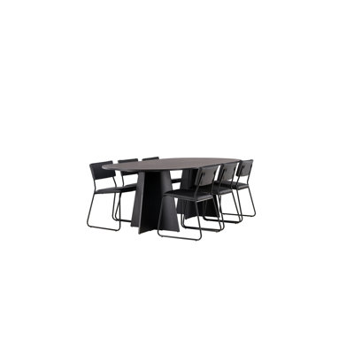Nivetha 6 - Person Dining Set