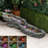 Hamby Resin Tiered Rocky River Stream Fountain with Color Changing LED Light-458783348