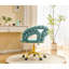 Chaise de bureau pivotante en velours-756362143