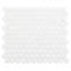 Stylish- Suave 3/4" Straight Edge Porcelain Honeycomb Hexagon Wall & Floor Tile-73295093