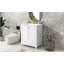 Ensemble de meuble-lavabo 30 po avec lavabo, armoire de salle de bain multifonctionnelle avec portes et tiroir, cadre solide et panneau de fibres à densité moyenne (blanc)-116234328