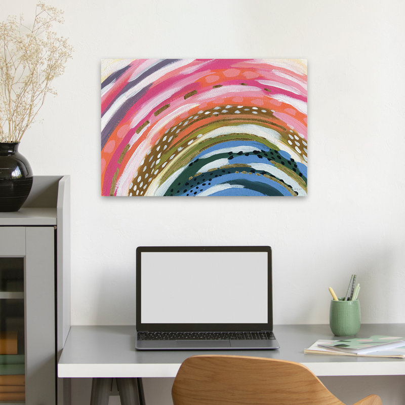 Arches abstraites - Rainbow Splash, H 16 po x l 24 po
