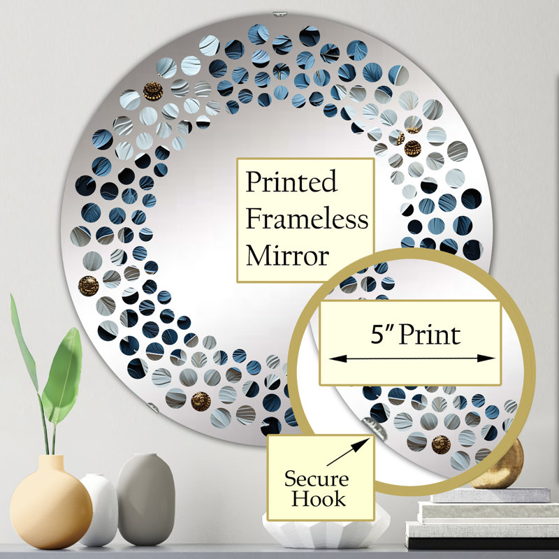 Circle Mirror, 23.6" x 23.6"