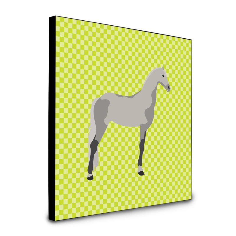 Carmeline Animals Artwork Wall Panel, Green