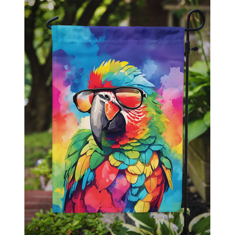 Drapeau de jardin hippie