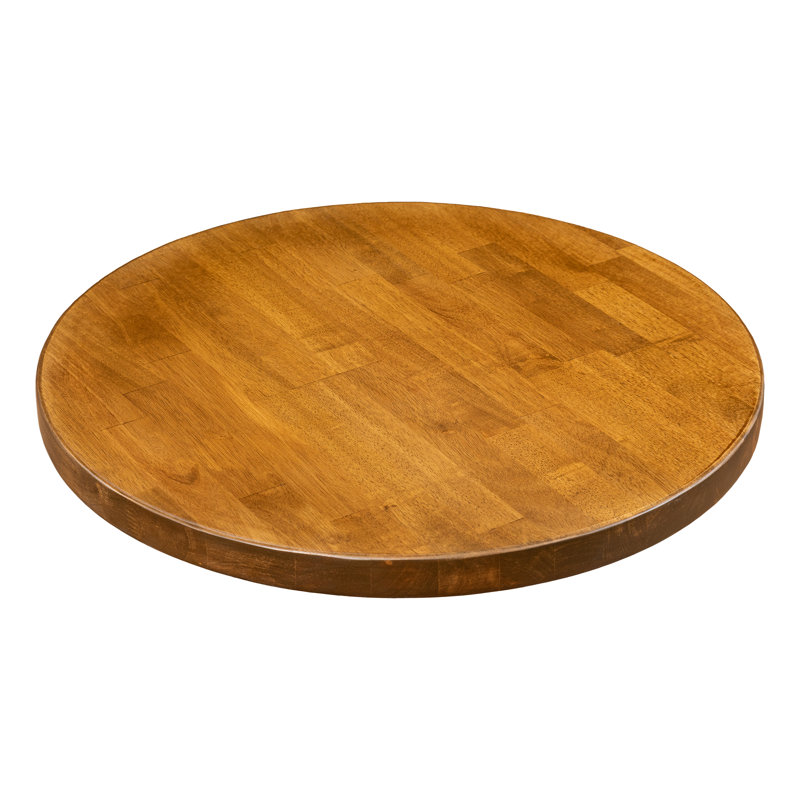 Plateau de table rond Rosy, H 1,5 po x L 30 po x l 30 po, Chêne clair