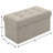 Foronda Upholstered Linen Storage Standard-915709915