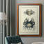 Crabe bleu antique I, toile encadrée de qualité supérieure - prête à être accrochée-1998071992