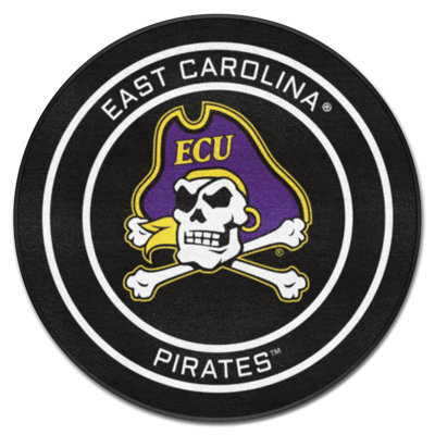 East CarolinaEast Carolina Hockey Puck Rug  27In Diameter