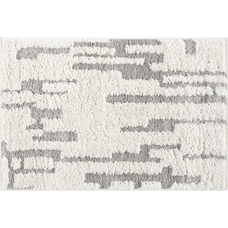 Tapis d'intérieur à poils longs Kierre Kierre, Rectangle 2 pi x 3 pi