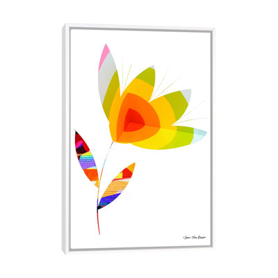 Street Art Flower I - impression d'art graphique