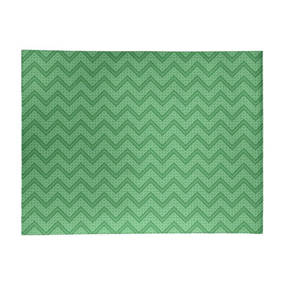 Chenille Chevron Indoor Rug