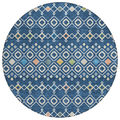 Aleighna Area Rug with Non-Slip Backing