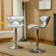 Ensemble de 2 tabourets de bar Upholstery Airlift-118100708