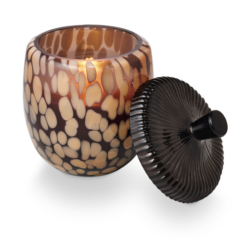 Bougie gland en verre Midnight