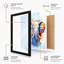 Painted Elephant Modern 1 Piece Single Picture Frame Wall Art-136672855-136672858