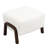 White Boucle With Legs, Contemporary Design, Ideal As Extra Seating, 19.11 In Width Style, Multi - Purpose Living Room, 15.51 Height