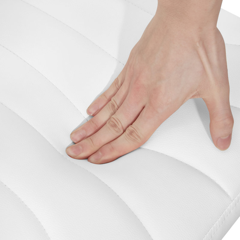 Tabouret de bar Baist, Blanc