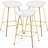 26" Counter Stool With Metal Frame-1494349904