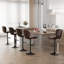 Adjustable Height Counter Stool with Metal Frame-1853004366-1853004363