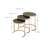 Oakengates Glass Sled Nesting Tables-2063263798