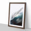 Under the Wave in Abstract - Picture Frame Graphic Art Print-55778108-55778113