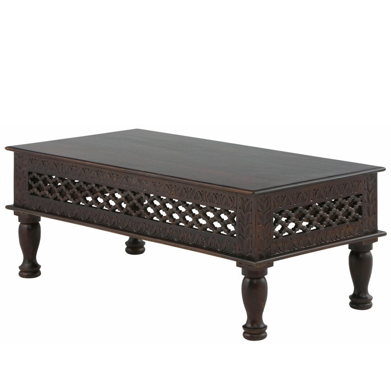 Agirta Solid Wood Four Leg Coffee Table