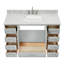 Meuble-lavabo simple avec plateau Abita 55-93359234
