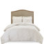 Housse de couette en coton 100% coton pour très grand lit 3 pièces