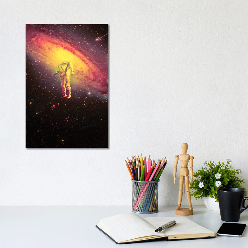 « Mr. Galaxy III » par Nicepurge-impression, Toile tendue, H 12 po x l 8 po x P 0,75 po