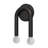 Yula 2-Light Wall Sconce in Matte Black-1526040238