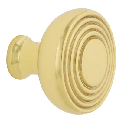 Deco 1.375" Diameter Round Knob