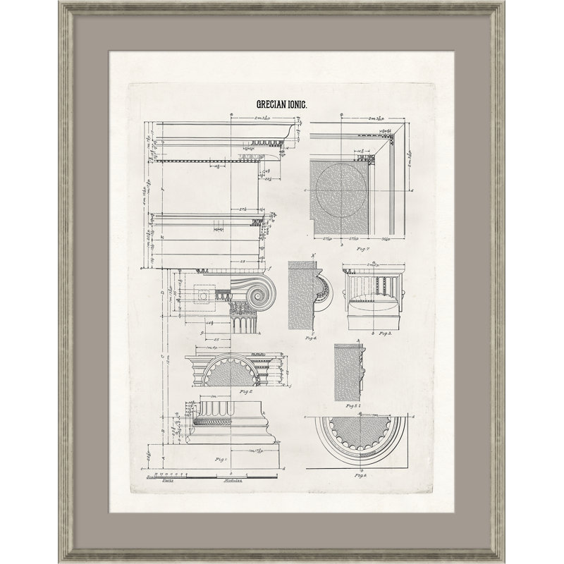 Grecian Ionic Giclee Print by David Phoenix