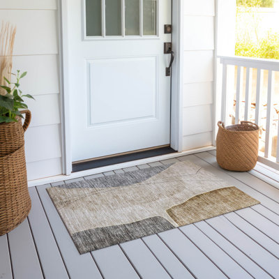 Tapis intérieur / extérieur avec envers antidérapant Chrispin