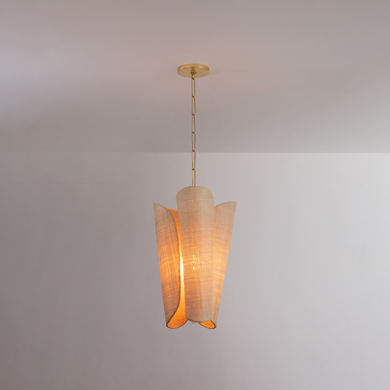 SPRINGHILL PENDANT, 21.5" H x 14.25" W x 14.25" D