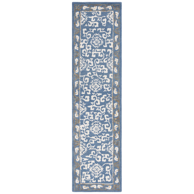 Elaise Hand Tufted Wool Oriental Rug, Runner 2'3" x 9'
