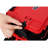 Dual-Layer Fishing Tackle Box,Tackle Box Organizer Fishing Box Large,With 2Pcs Rod Holder,2Pcs Cup Holder,1Pc Carring Strap,Red-122275104