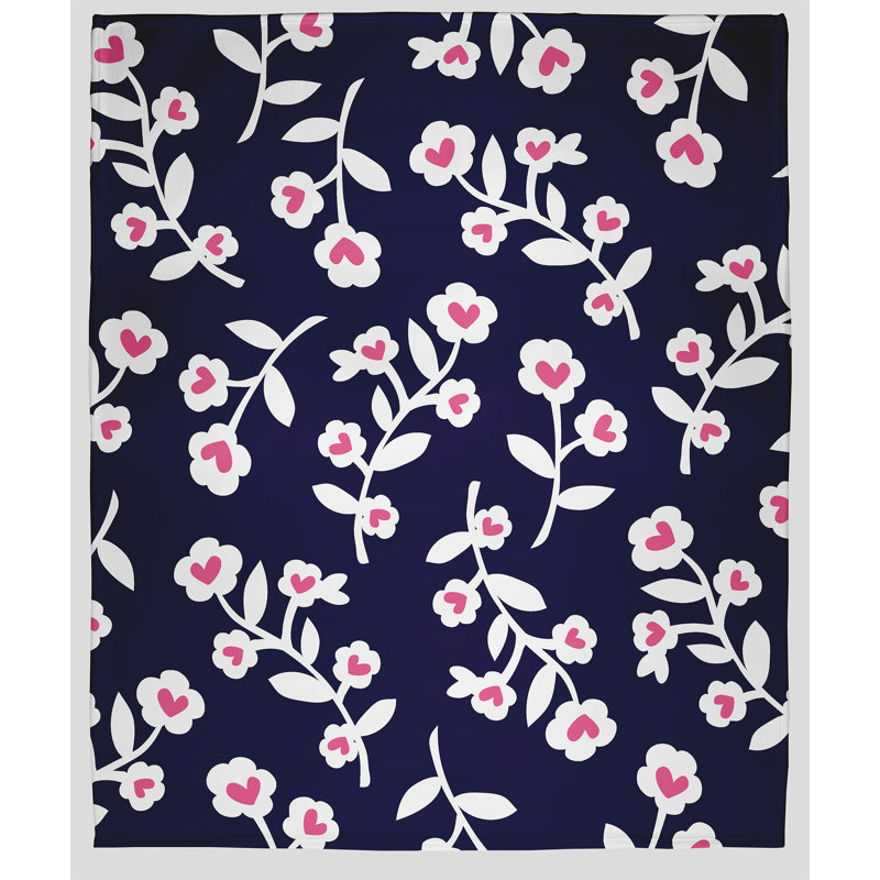 Binette Throw Blanket, W76 x L101cm, Blue