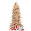 Arbre de Noël artificiel éclairé 6 pi Jarhia - support inclus