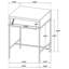 Table de bout rectangulaire avec rangement Grecia - brun miel