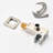 Ceiling Mounted Shower System - 16" Head, Handheld, Brushed Nickel, Brass Nickel Material