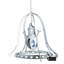 Figurine suspendue bonhomme de neige en cloche