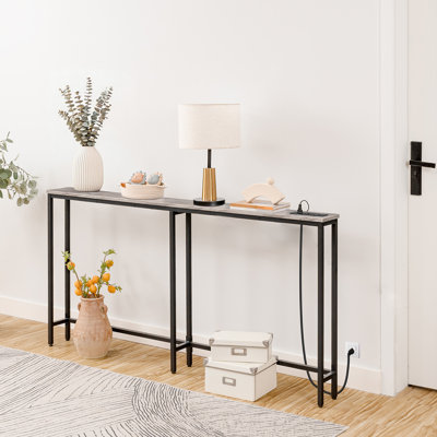 Castiglione Console Table Sofa Table with Power Outlet